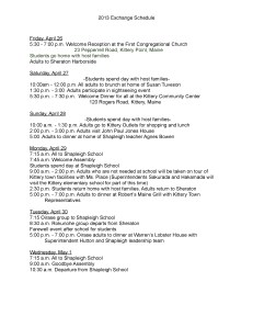 Kittery Exchange 2013